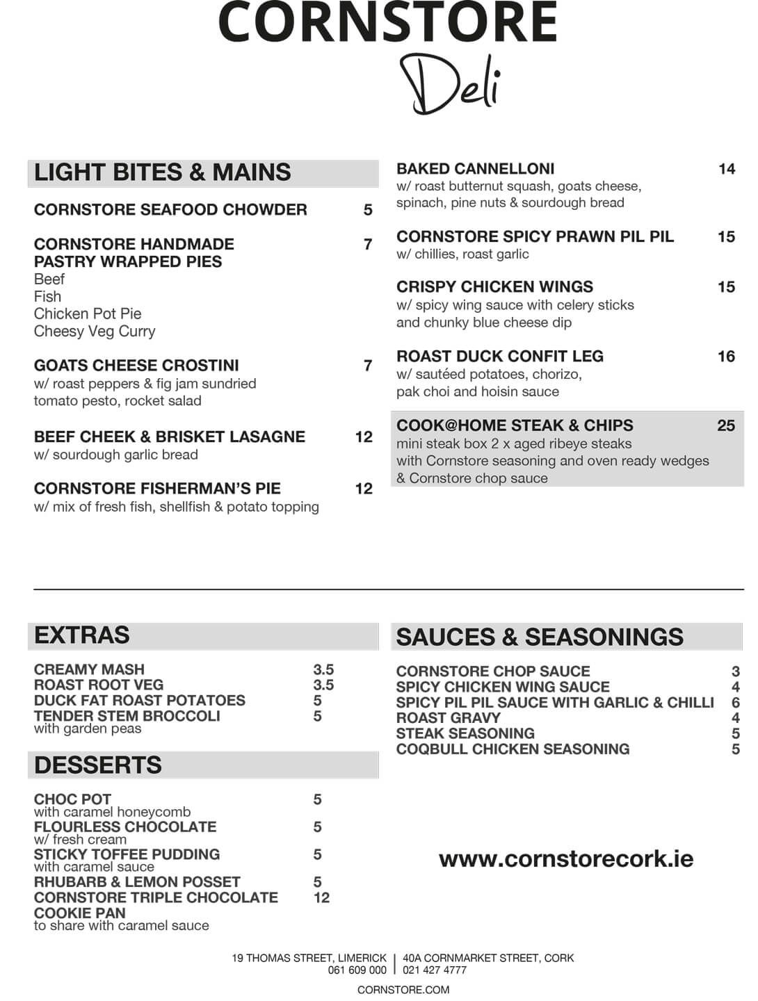 Book Your Table At Cornstore Cork – ZOBZQD